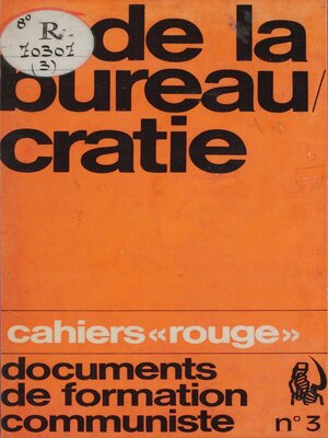 cover image of De la bureaucratie